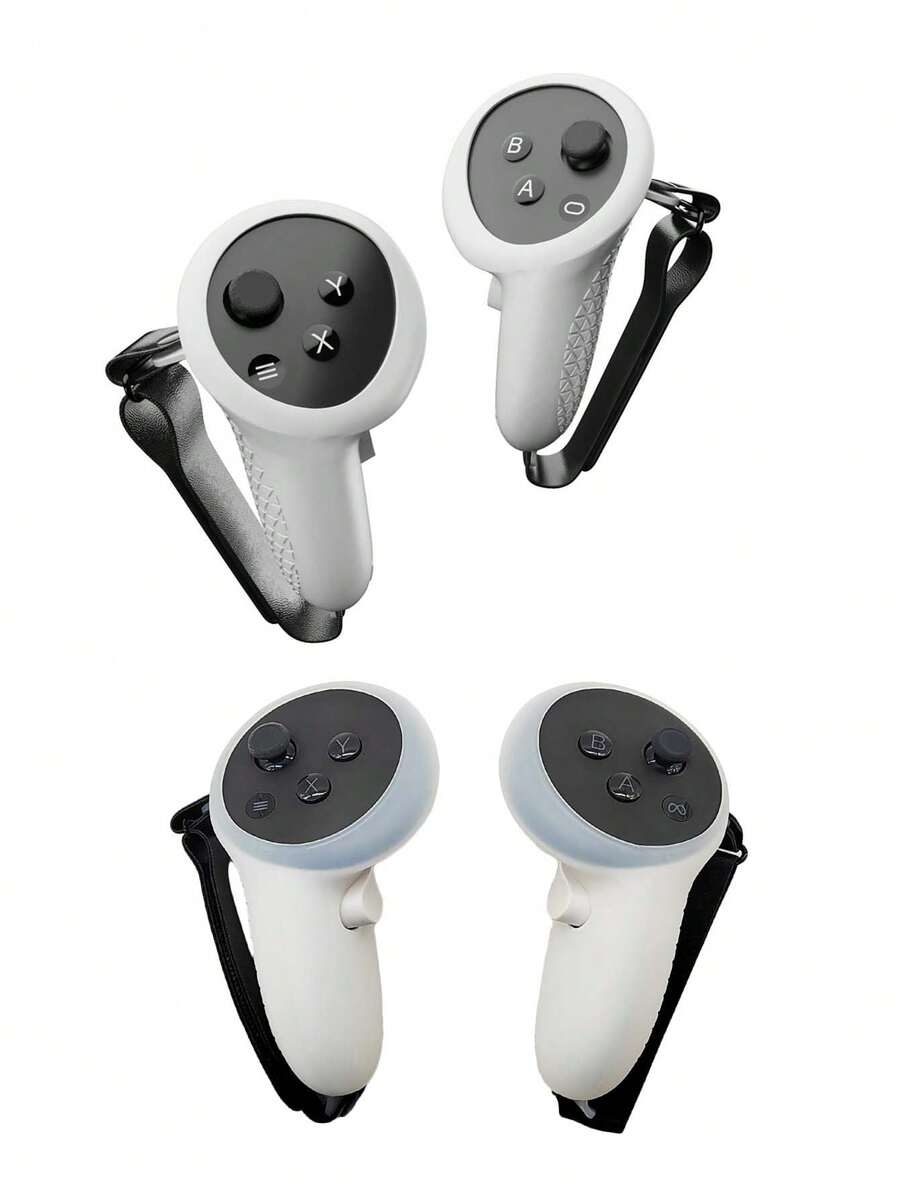 Bộ 2 ốp bảo vệ tay cầm Quest 3/Quest 3S, phụ kiện chơi game VR Quest 3/Quest 3S chống rơi, chống bụi, chống trầy xước, tăng cường khả năng điều khiển khi chơi game. - Xem 1