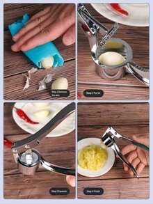 一款高品质、便捷小巧的压蒜器——兼具切蒜和压姜功能，易于清洁，经久耐用，适合日常烹饪。 - 彩色 - 查看 5