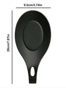 2 Giá đỡ muỗng cách nhiệt dễ vệ sinh, dùng trong nhà bếp, quà Giáng sinh, quà tặng tựu trường - Nhiều màu - Xem 3