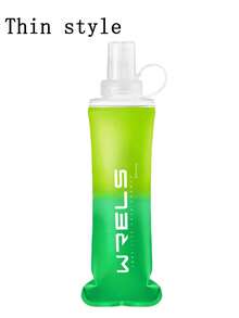 WRELS 1/2件漸層時尚便攜可折疊輕量軟水瓶，150/250ml/500ml可選，適合跑步、徒步與騎行 - 彩色 - 查看 16