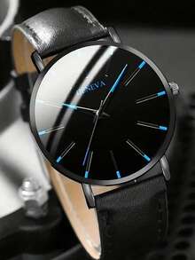 3/1pc New Fashion Men's Business Quartz Watch With Luxury Wallet & Pen Set, Suitable For Parties, Trips, Office Wear, Also Great Gift For Mother's Day, Back To School, Holidays - Multicolor - View 5