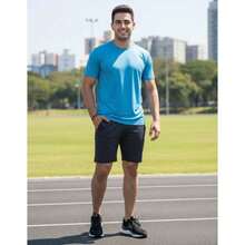 Short Pirma Entrenamiento Para Hombre 93444 - Negro - Ver 5
