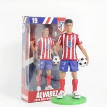 FIFA 2026 Figurine de la Coupe du Monde de Football, Décoration de bureau sur le thème du terrain de football, Cadeau de fête, Cadeau d'anniversaire, Maillot d'équipe, Poupée de football bébé de dessin animé, Léger, Durable, Résistant aux rayures, Convient pour le jour du match, la prise de photo, les déplacements, les voyages, la maison, le bureau, l'entrée, la collection de fans de sport, Cadeau pour les fans de football - Multicolore - Voir 11