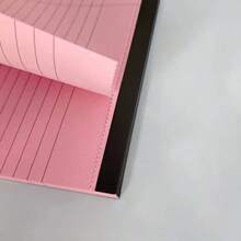 A7 Colorful Wirebound Sticky Note Pad, 50 Sheets Tear-Off Memo Notebook - A5 - View 3