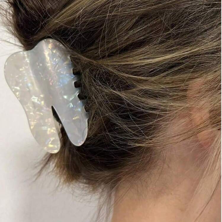 2个牙齿形状的醋酸纤维发夹，适合女性和女孩佩戴，可作为礼物赠送给牙医、助理和牙科医生。设计精致可爱，采用醋酸纤维材质，适合新娘佩戴，也是伴娘夏季发饰、沙滩发夹、度假发夹、旅行的理想之选。 - 彩色 - 查看 9