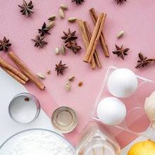 2 piezas de Esterilla de Horneado Transpirable Hecha de Silicona, Ideal para Masa Hojaldre y Malla Antiadherente para Hornear - Ver 4