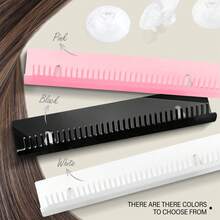 AliLeader 假发片架 假发片挂钩 发片固定器 编发架 带2个吸盘，设计用于牢固地固定超宽发片，包括光环式发片、手工编织发片、珠饰发片和整束发片。 - 1PC - 查看 9