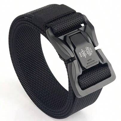 尼龙腰带，男士户外战术帆布腰带，适合夏季穿着、校园休闲、商务场合、送给男友/丈夫/父亲/爸爸的礼物、日常穿搭、时尚单品，适合青少年、户外、节日、运动、旅行、街头风、波西米亚风、秋季复古风、万圣节秋冬配饰，适合青少年、青年、男士、休闲、户外、运动、节日、毕业礼物、生日礼物、日常穿着