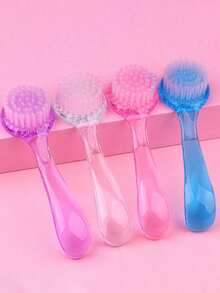 1 st nagelborsteset, grepphandtag, rengöringsborstar för naglar och tånaglar, nagelskrubb- och dammborste för manikyr, pedikyr, salong och dagligt bruk i hemmet - Multifärgad - Visa 1