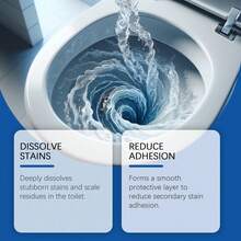 JAYSUING 强力洁厕粉，去污剂，家用清洁用品，神奇泡沫深层清洁，去除水垢、铁锈、异味，浴室清洁工具，清新香味，即刻见效，使用方便，日常清洁必备，洁厕清新套装 - 粉狀 - 查看 5