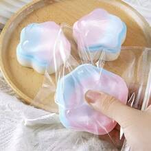 渐变五角星减压玩具，弹力十足，可挤压，适合学生课堂减压，毕业礼物，挤压减压 - 彩色 - 查看 2