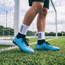 Original Lightweight, Soft, Comfortable Sock-Style Soccer Cleats With A Grippy, Non-Slip Sole. - Xanh/Xã hội - Xem 6
