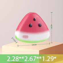 10pcs/5pcs/3pcs/1pc, Watermelon-Shaped Stress-Relieving Balls, With A Portable Mesh Storage Bag (Washable). Realistic Watermelon Design, Soft To The Touch, Slow Rebound. Stress-Relieving Toy, Sensory Toy, Reward Toy, Party Gift, Holiday Present. - A - Xem 8