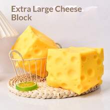 1个装 - 畅销超大号大脑减压挤压玩具，慢回弹，奶酪大脑史莱姆挤压玩具，适合女孩、青少年缓解压力，复活节礼物、生日礼物、圣诞节礼物、节日礼物 - 彩色 - 查看 6