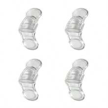 Bộ 20/16/12/8/4/1 chiếc Khóa góc đa chức năng màu trắng, trong suốt, đen - Khóa an toàn cho trẻ em, khóa chống trộm, khóa góc vuông, phù hợp cho trẻ sơ sinh và trẻ nhỏ, thiết kế thời trang, an toàn hiện đại, chất liệu nhựa bền, không cần khoan, thích hợp cho cửa tủ bếp, phòng ngủ, phòng khách, cũng có thể dùng làm khóa tủ lạnh. - Nhiều màu - Xem 17