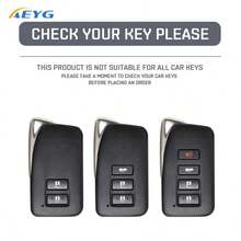 ABS 碳纖維風格汽車鑰匙保護套，適用於 Lexus NX IS RX ES GX LX LS UX GS 200 260 300 350 NX200 NX300 RX350 ES300 - 雷克薩斯A款 - 查看 6
