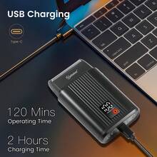 Máy cạo râu điện Hatteker 1 cái sạc USB dành cho nam, có chức năng tỉa râu và làm trắng. - màu đen - Xem 4