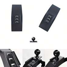 TKZJ Giá đỡ điện thoại trên xe hơi bằng sợi carbon có thể điều chỉnh, đế cố định, phụ kiện đặc biệt phù hợp với Audi A3 S3 8V 2014-2020, giá đỡ chắc chắn trên bảng điều khiển, quà tặng mùa xuân và kỷ niệm. - màu đen - Xem 4