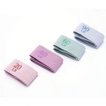 High Strength Polyester Resistance Bands - Multi-Level Elastic Fitness Bands, Suitable For Squats, Workouts And Various Sports - Portable And Space-Saving - 4 Resistance Levels, Customizable Training Intensity Based On Individual Needs. Applicable For Gym, Sports, Fitness, Home Workout, Pilates, Yoga, Etc. - Multicolor - View 15
