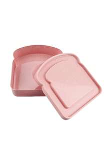1pc/4pcs Sandwich Box Container, Reusable Bento Box, Toast-Shaped Lunch Box With Lid, Can Hold Salad, Fruit And Vegetables, Bread, Snacks, Suitable For Office, School, Picnic, Camping, Party, Etc., Perfect As A Gift For Family And Friends - View 15