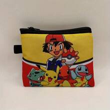 pokemon Ví đựng tiền xu/thẻ thiết kế mới, ví in họa tiết unisex. - Nhiều màu - Xem 20