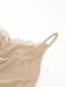 Parara Maternity Sexy Camisole, Fashionable Spaghetti Strap Design, Versatile For Layering Or Standalone Wear, Suitable For Summer And Winter - Apricot - View 6