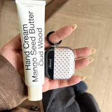 极简韩欧风半透明粉黑波点耳机盒+耳挂式耳机套，兼容 Pro 3、新款Pro 2、可爱4号极简3号个性化1/2耳机盒及保护套（女士款） - 無色 - 查看 4