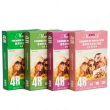 Papel fotográfico RC, papel fotográfico impermeable, 4R, 5R, A5, A6, A4, A3, brillante, satinado, mate, papel fotográfico de inyección de tinta suave - 1 Set - Ver 1