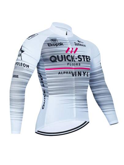 Men's Cycling Long Sleeve Jersey, Professional Cycling Clothing For Mountain Bike, Ideal Gift Choice For Cycling Sports In Spring
