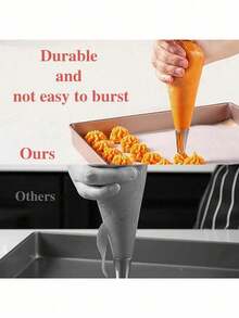 100pcs Disposable Piping Bags For Cake Decorating - Perfect For Icing, Frosting & Cookies - Essential Baking Tools & Kitchen Accessories Back To School, Kitchen Essentials, Cake Supplies, Piping Bags - Trong sáng - Xem 4