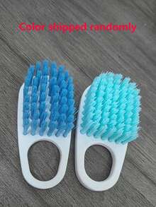 1/2支装多用途PP材质清洁刷，可用于清洁砧板、缝隙、鞋子、衣物，适用于家庭厨房和浴室的清洁和消毒，颜色随机。 - 短柄廚房刷 - 查看 11
