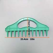 播种工具、土壤疏松器、园艺播种间距工具，适用于农田、花园蔬菜种植，农业耙 - A - 查看 6