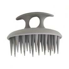 Bàn chải massage gội đầu bằng silicon, bàn chải làm sạch da đầu, dụng cụ gãi ngứa tóc. - Nhiều màu - Xem 7