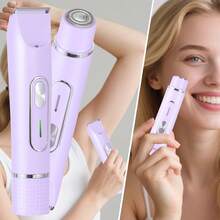 1pc Electric Bikini Trimmer 2-In-1 Shaver & Epilator, Women Hair Removal Device - View 10