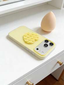 1 ốp lưng điện thoại 2 trong 1 hình bánh macaron màu thạch dễ thương kèm đế hút hình trái tim tự lắp ráp, mẫu bán chạy nhất năm 2025, tương thích với iPhone 11, 11 Pro, 11 Pro Max, 12, 12 Pro, 12 Pro Max, 13, 13 Pro, 13 Pro Max, 14, 14 Pro, 17/17Pro/17ProMax/Air. Ốp lưng 2 trong 1 thoải mái, chống sốc, tương thích với iPhone 17 Pro Max, tương thích với iPhone 13. - Màu vàng - Xem 5