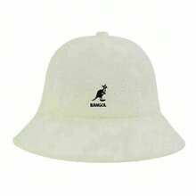 Hip-Hop Fashion Classic Kangol Bermuda Casual Bucket Hats CapSports Winter Warm GJM3 - trắng - Xem 3