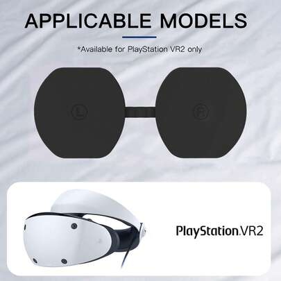 1pc PS VR2 Lens Protector Cover, PSVR2 Headset Dust-Proof, Sweat-Proof, Soft Silicone Protective Cover To Prevent Light Leakage