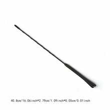 1pc 16-Inch Universal Spiral Whip Antenna Pole - AM/FM Car Roof Mounted Antenna - A - View 2