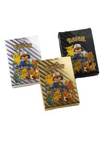 pokemon 集换式卡牌游戏，英文版，收藏卡，玩具，礼品卡，稀有卡，训练家对战礼物，节日和生日礼物 - 彩色 - 查看 7