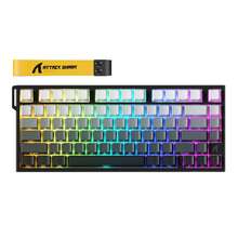 ATTACK SHARK R82 HE Rapid Trigger Wired Mechanical Gaming Keyboard TKL NKRO With 8K Polling,0.005mm RT Accuracy,256K Scan Rate,5 Layer Sound Damped,Hall Effect Magnetic Switch,Driver - View 11