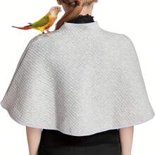 鹦鹉披肩，宠物鸟保护披肩，鸟粪垫，鹦鹉防抓咬肩部保护套 - 查看 2