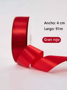 Satin Ribbon 4cm X 91m, Multicolor For Crafts - View 16