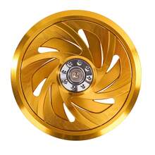 通用摩托车发动机冷却风扇罩，可旋转CNC铝合金散热器护罩，彩色气流增强型保护罩，适用于AKT NKD、SBR Bera、Combate、Bomber、AKT SL、CHR、CR4、CG150、XR150等车型 - 经久耐用，易于安装 - A - 查看 5