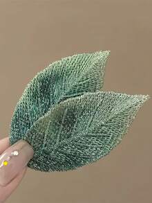 5个/2个叶子形状发夹，BB夹，刘海夹，侧夹，女士发饰 - 彩色 - 查看 6