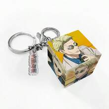 Jujutsu Kaisen 1个动漫人物可爱迷你钥匙扣挂件，亚克力材质，可作背包挂饰、礼物、钥匙扣、包包装饰，男女皆宜 - 查看 13