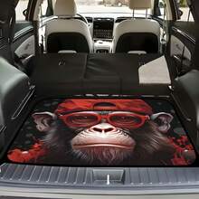 1 tấm lót cốp xe in hình khỉ - Tấm lót cốp xe chống trượt bền bỉ, phù hợp với mọi dòng xe, dễ vệ sinh, chống trầy xước, móp méo và chống tràn chất lỏng. - Thảm lót cốp xe - Xem 13