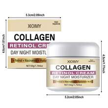Xioimy 50克胶原蛋白高级面霜，质地柔滑，呈浅米色，滋养并提亮浅米色肤色，适合所有浅米色肤色，高端护肤，清爽不油腻。 - 數量 - 查看 9