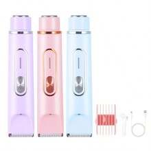 1pc Electric Bikini Trimmer 2-In-1 Shaver & Epilator, Women Hair Removal Device - View 1