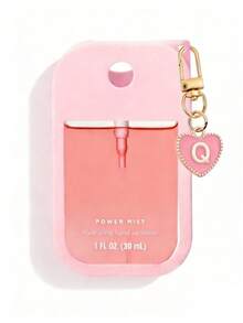 1 Set 1oz (30ml) No-Rinse Hand Sanitizer Spray Bottle Protective Case, 26 Designs Heart & Letter Pattern Silicone Anti-Drop Anti-Collision Protective Cover With Keychain, Suitable For Travel, Outdoor, Gift Use, Applicable For Halloween, Christmas - View 32