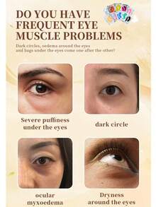 2/8/16 piezas (8 pares) Parches para la fatiga ocular, Cuidado de los ojos, Desvanecer ojeras, Máscaras de gel para los ojos, Excelente regalo para hombres y mujeres, Adecuado como regalo de cumpleaños, boda, regreso a la escuela, Navidad, Día de la Madre, Día del Padre y Día de San Valentín para amigos y familiares. - Multicolor - Ver 10